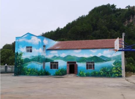 祥云彩绘墙绘一般制作的位置