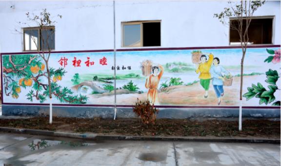 祥云乡镇文化墙 乡风文明焕发新活力