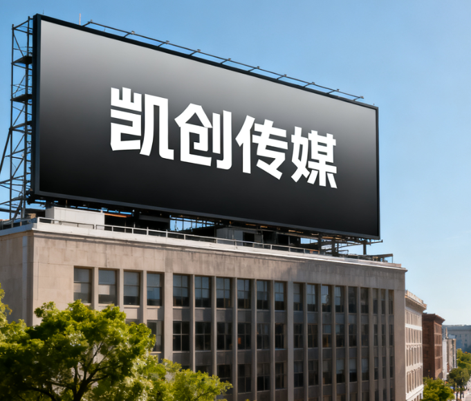 祥云户外广告牌的设计与制作