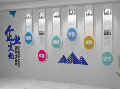 祥云企业文化墙需要传递什么办公文化？
